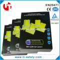 CE family high visibility vest pack with 2 EN20471 adults and 2 EN1150 children